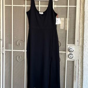 Nordstrom Black Tank Dress L nwt